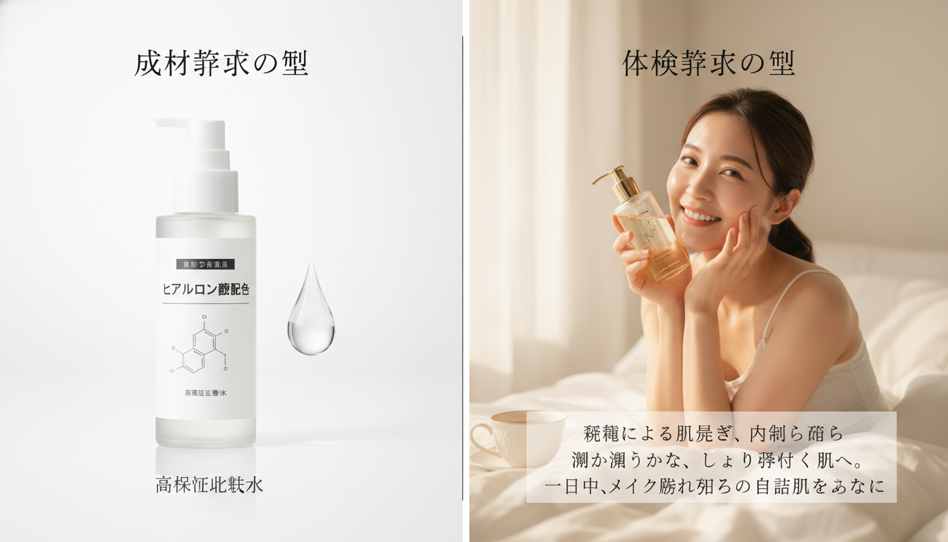 「成分」から「体験」へ——コピーライティングの軸をシフトする